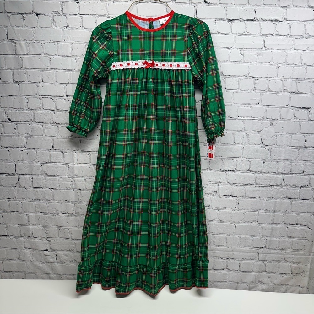 Laura Dare  Girls Christmas Nightgown 10 NWT